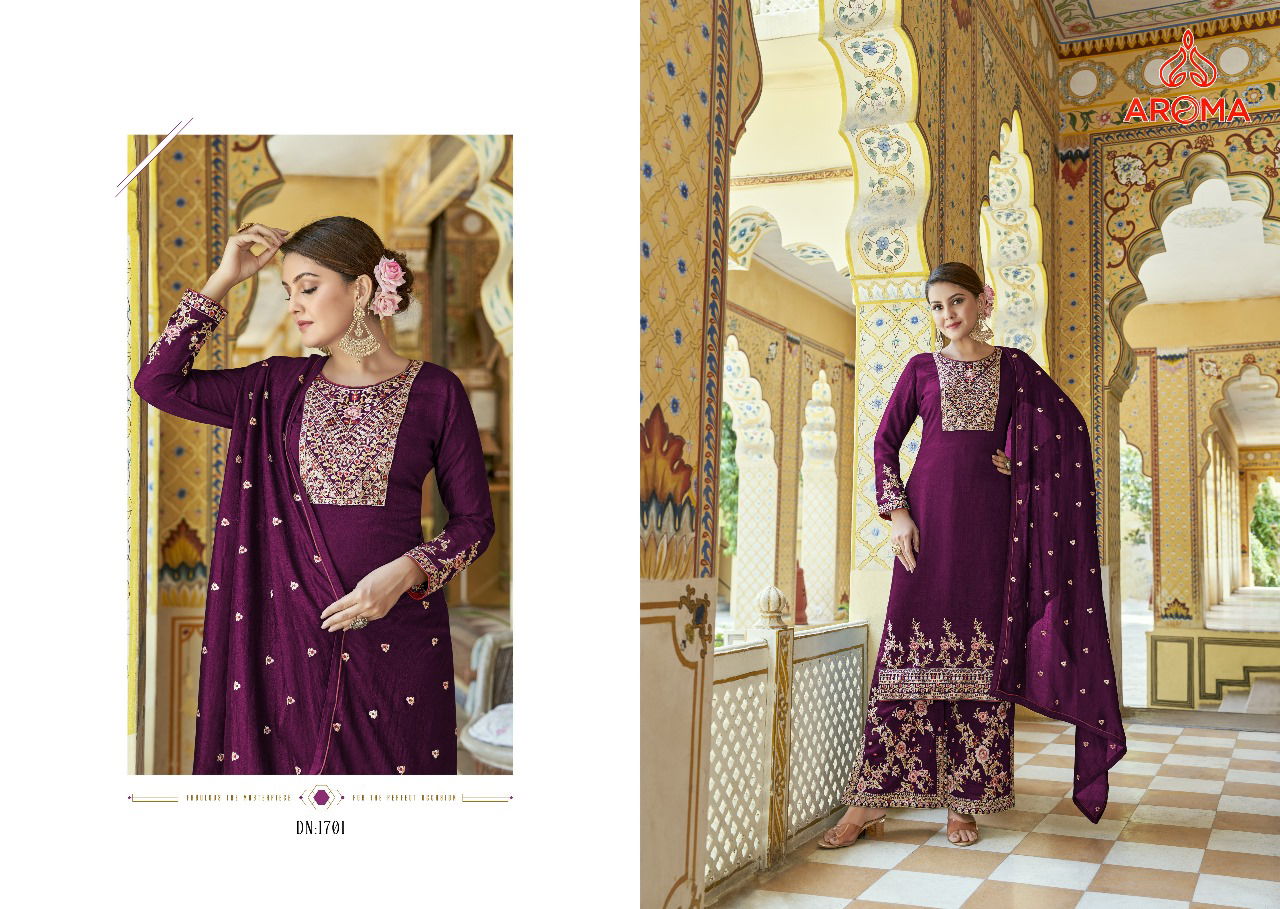 Leela By Aroma Premium Silk Designer Salwar Kameez Wholesale Shop In Surat
